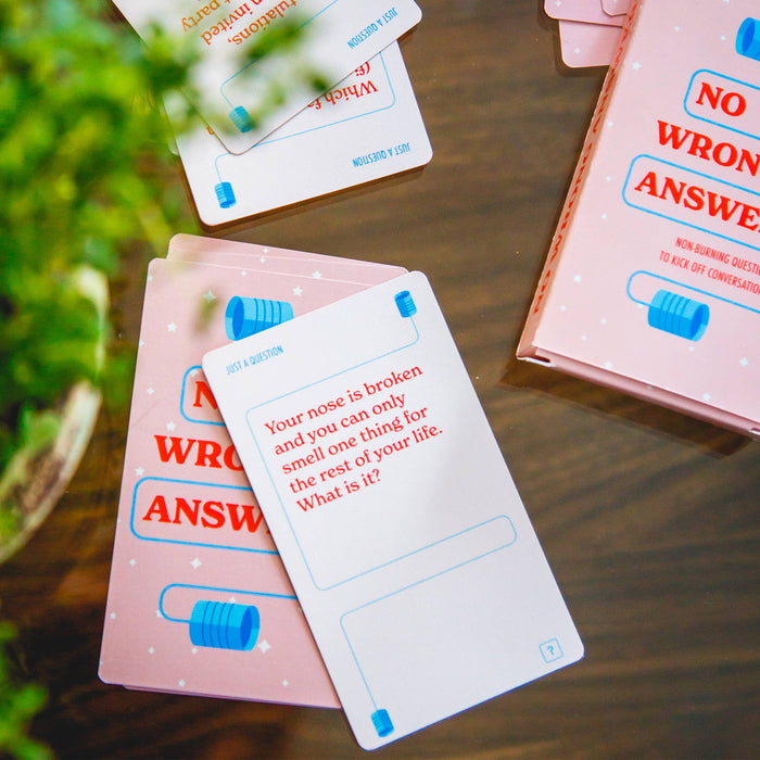 No Wrong Answers Card Deck