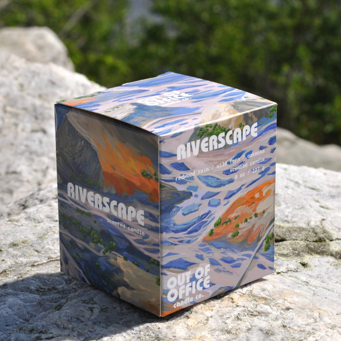 RIVERSCAPE Redwood & Oakmoss Candle