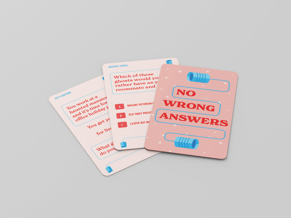 No Wrong Answers Card Deck