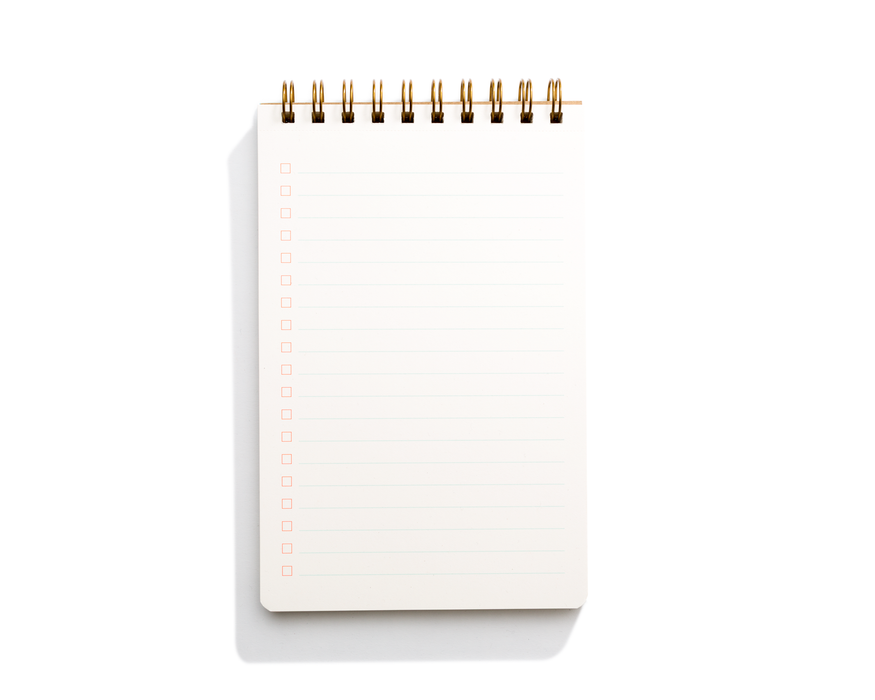 Task Pad Notebook