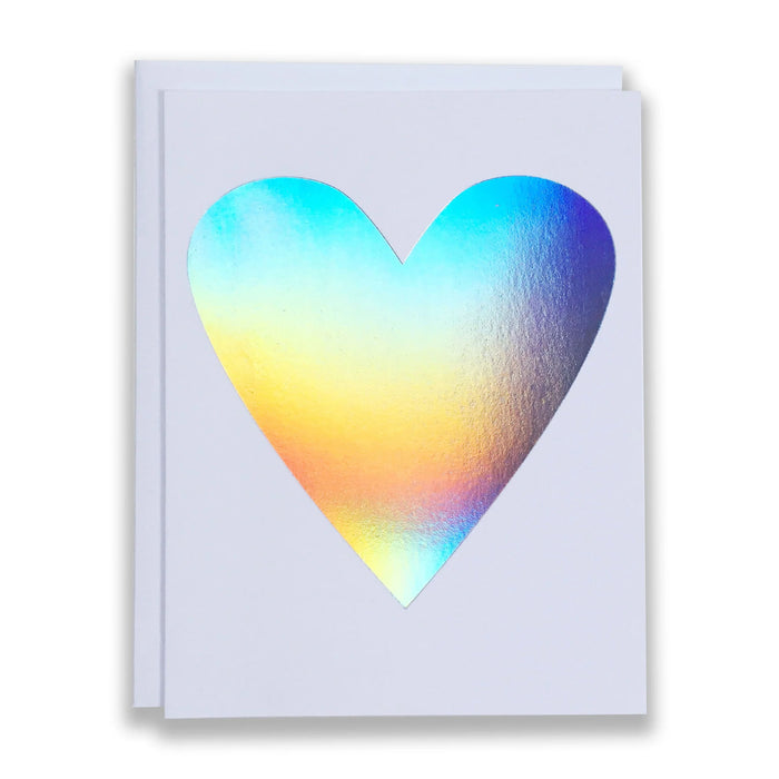 Hologram Heart Greeting Card