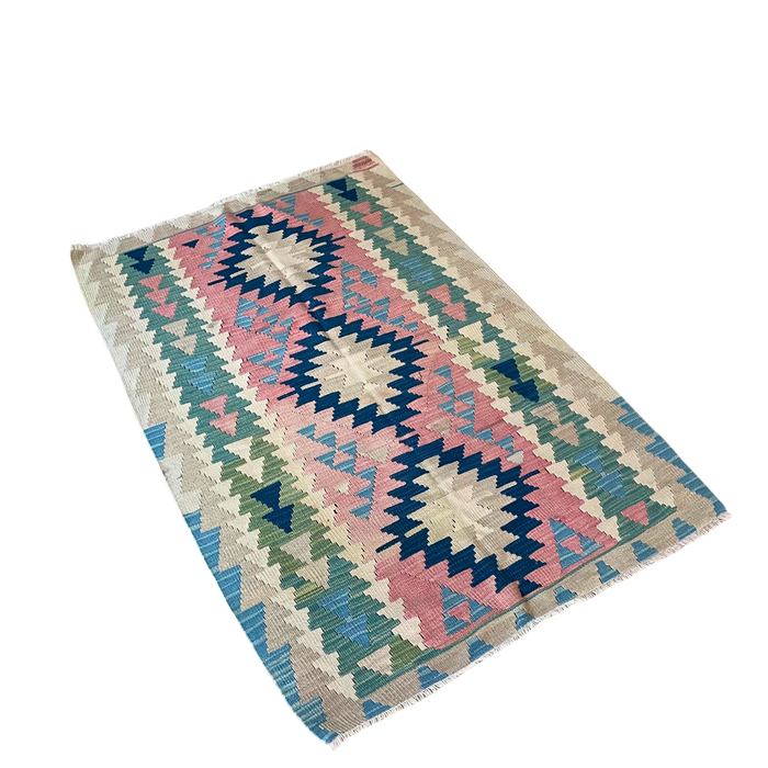 Vintage Kayseri Kilim Rug