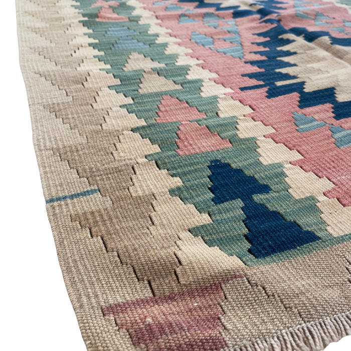 Vintage Kayseri Kilim Rug