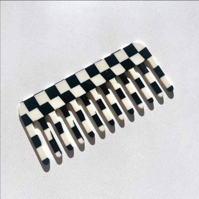 Wide Tooth Acetate Hair Comb