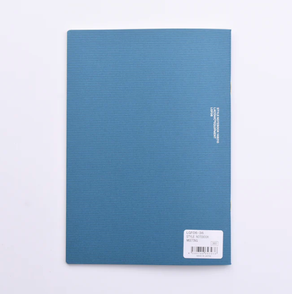 Laconic Style Notebook A5 Meeting