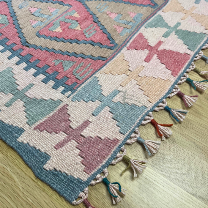 Vintage Kayseri Kilim Rug