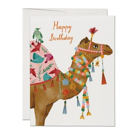 Camel Birthday Greeting Card