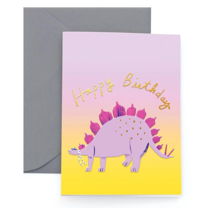 Steggysaurus BirthdayGreeting  Card