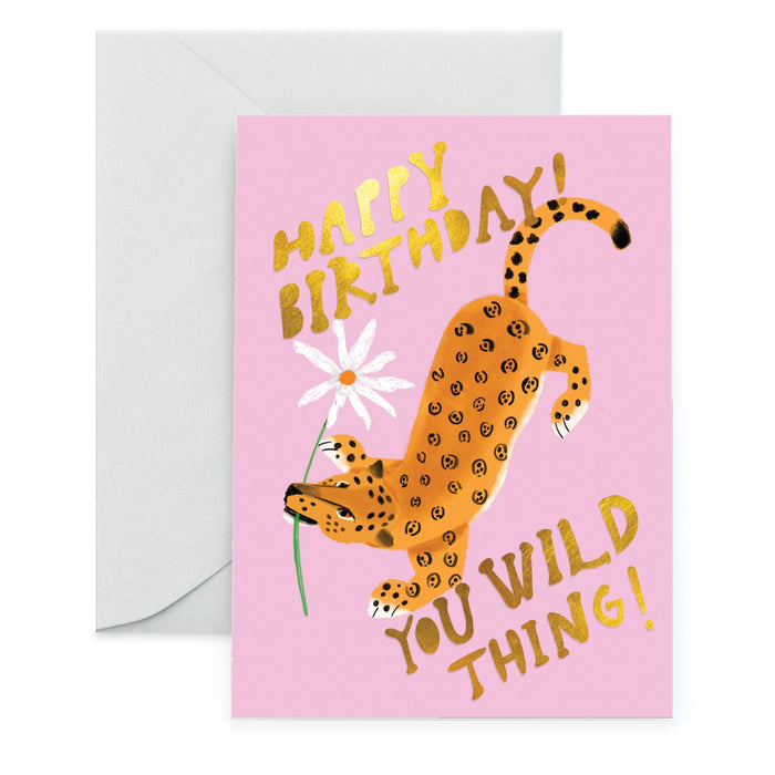 Wild Child Birthday Card